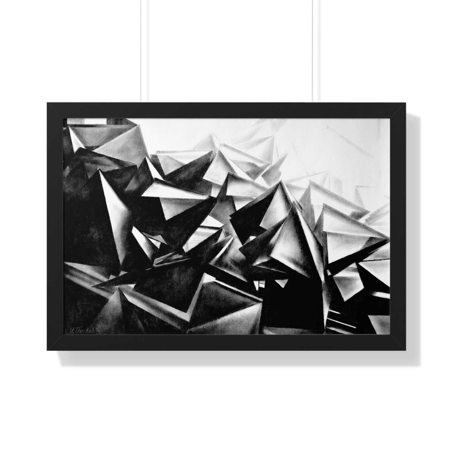 Fallen Structure - Framed Poster Print