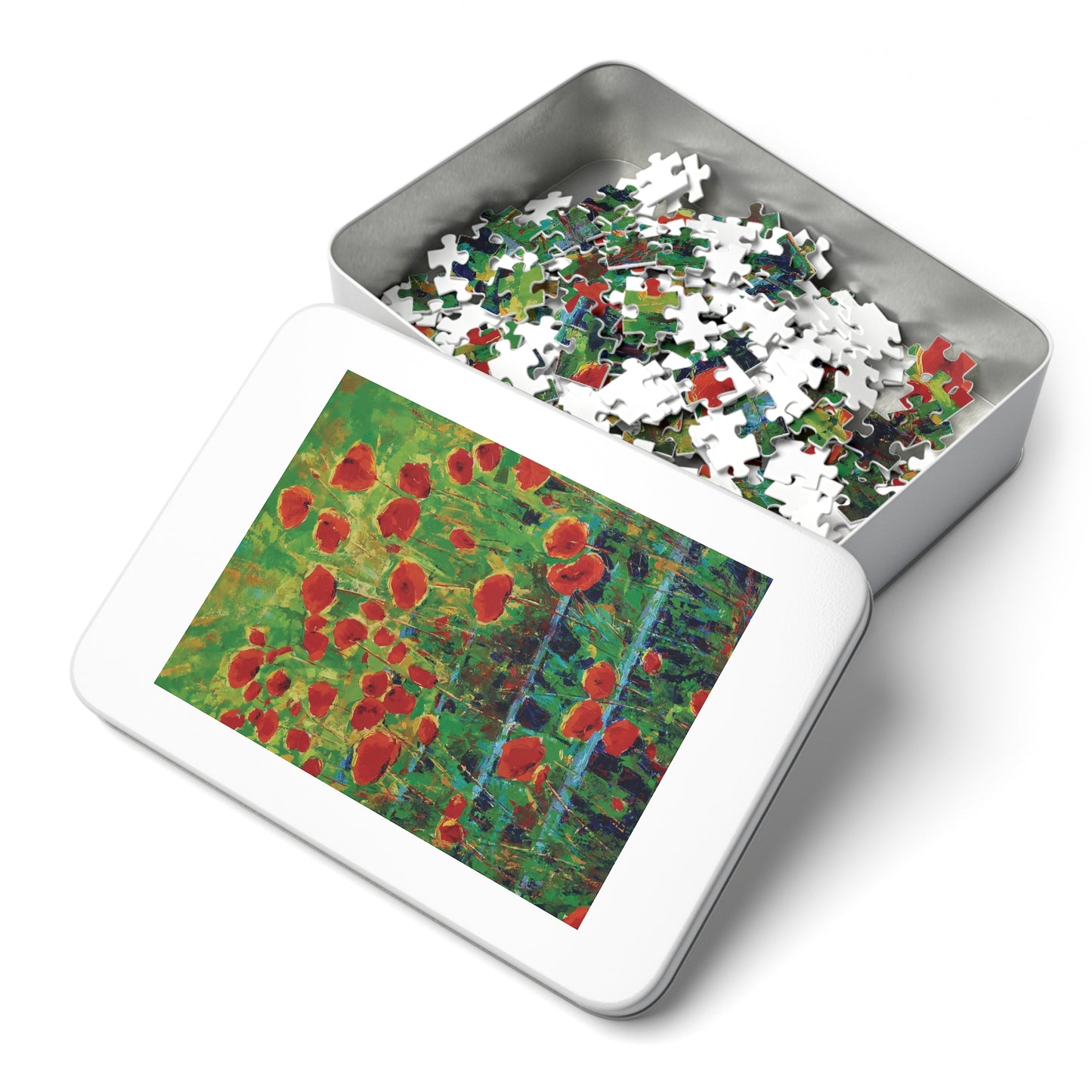 Jigsaw Puzzle - Poppies and Traverses I