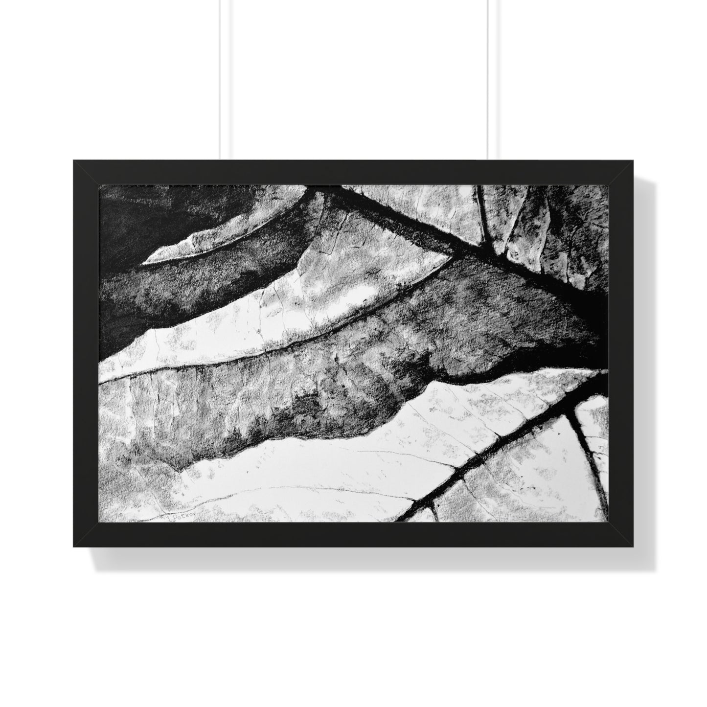 Living Structure III - Framed Satin Poster Print