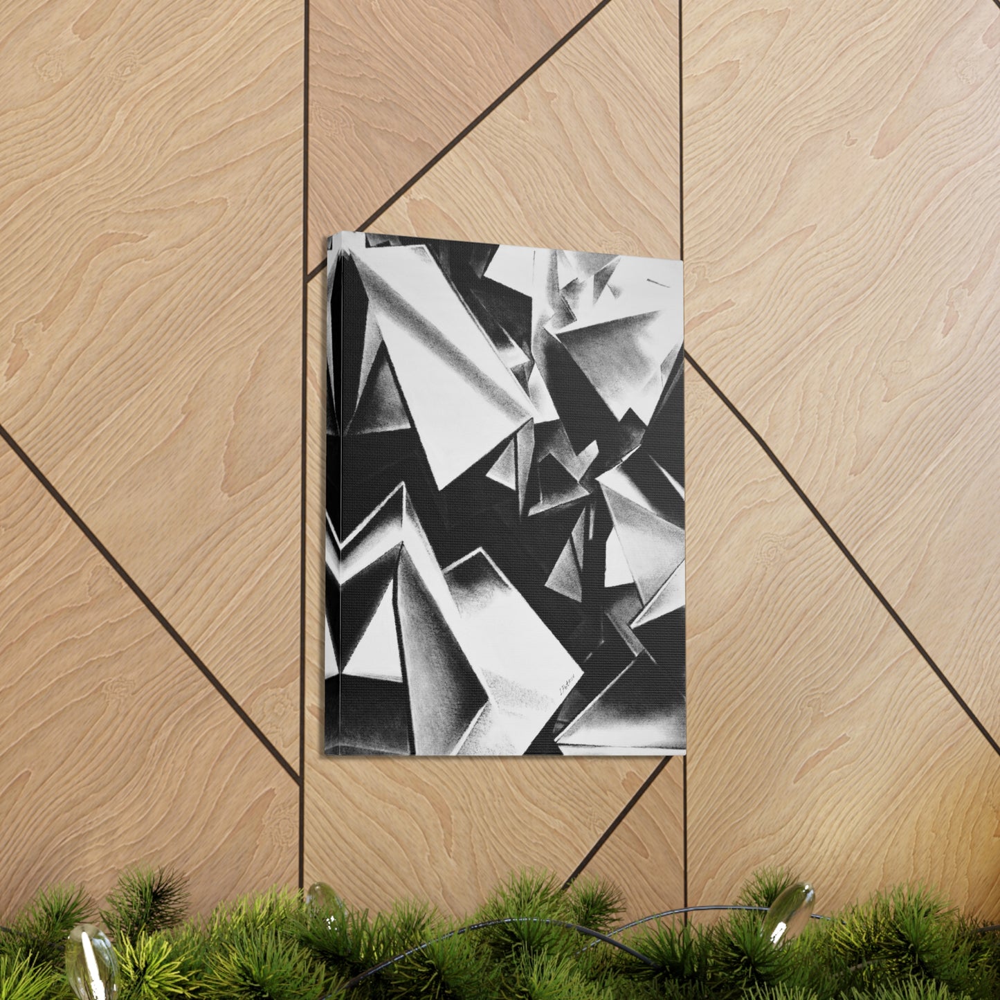 Chaotic Structure - Canvas Print