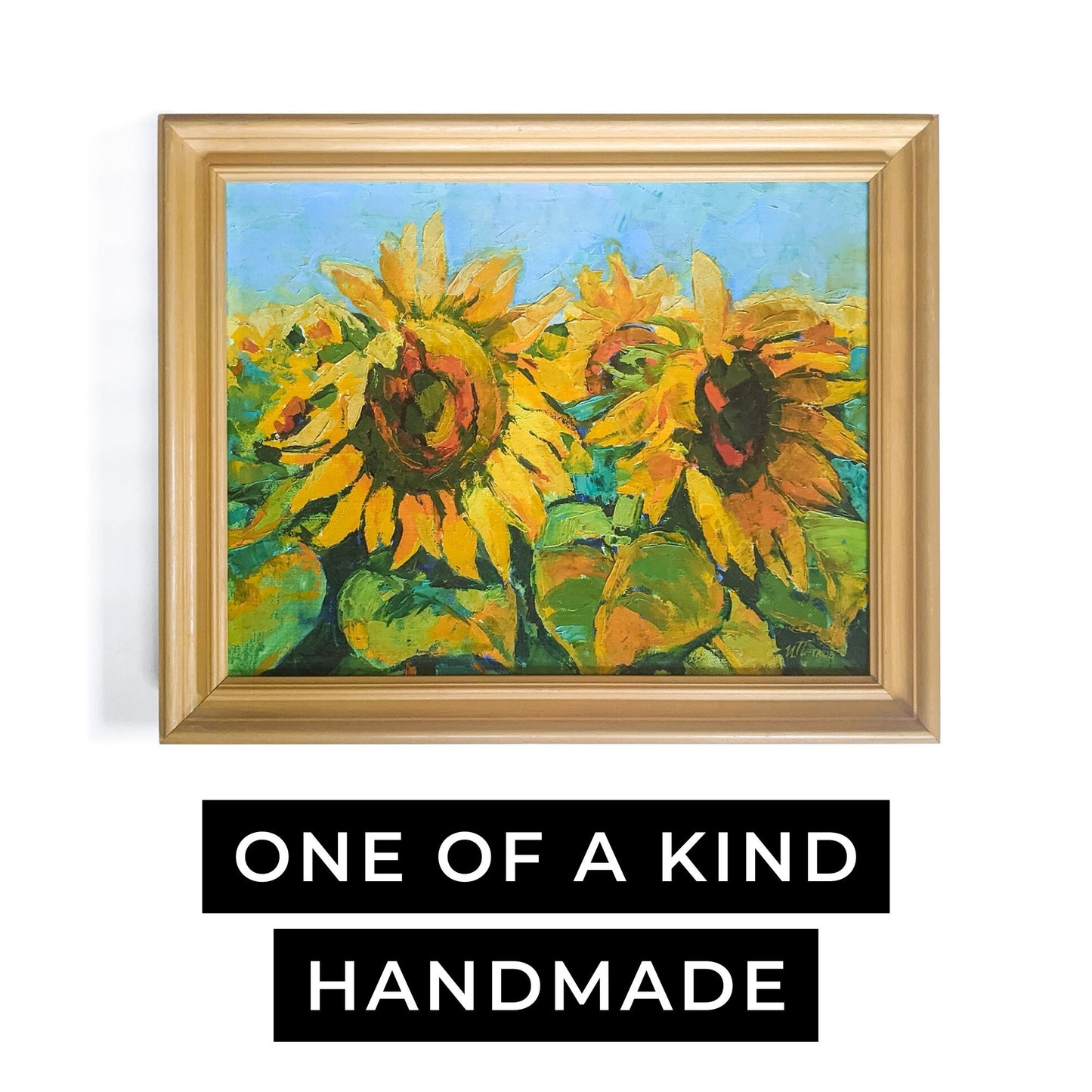 Sunflowers II - Original Oil Painting
