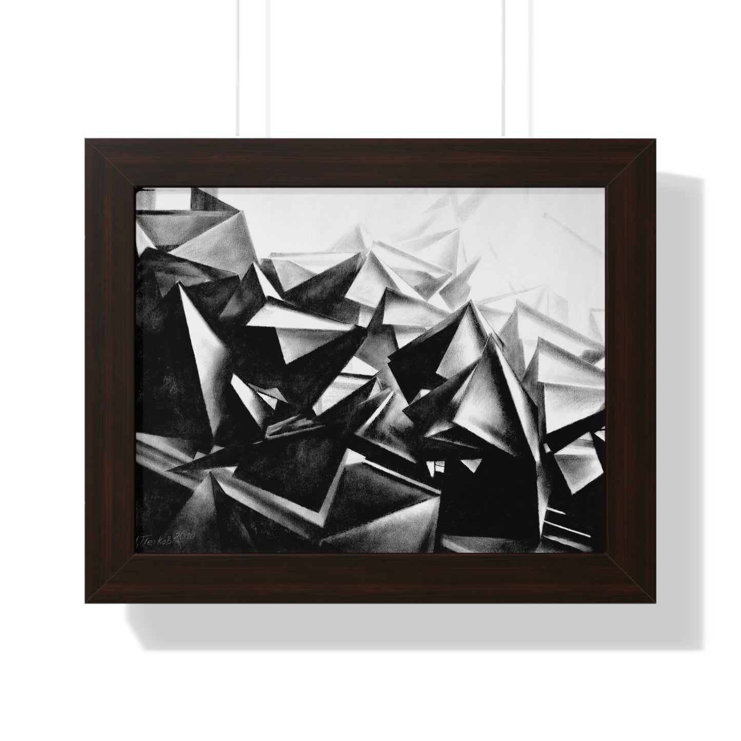 Fallen Structure - Framed Poster Print