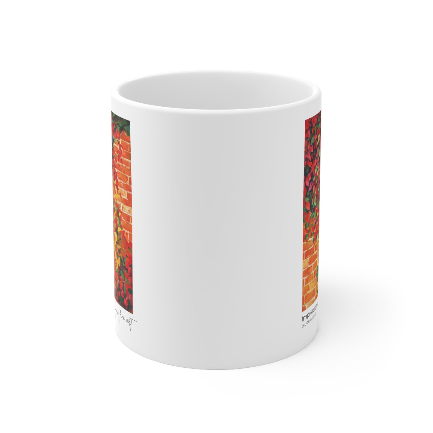 Ceramic Mug 11oz - Autumn Impression on the Wall
