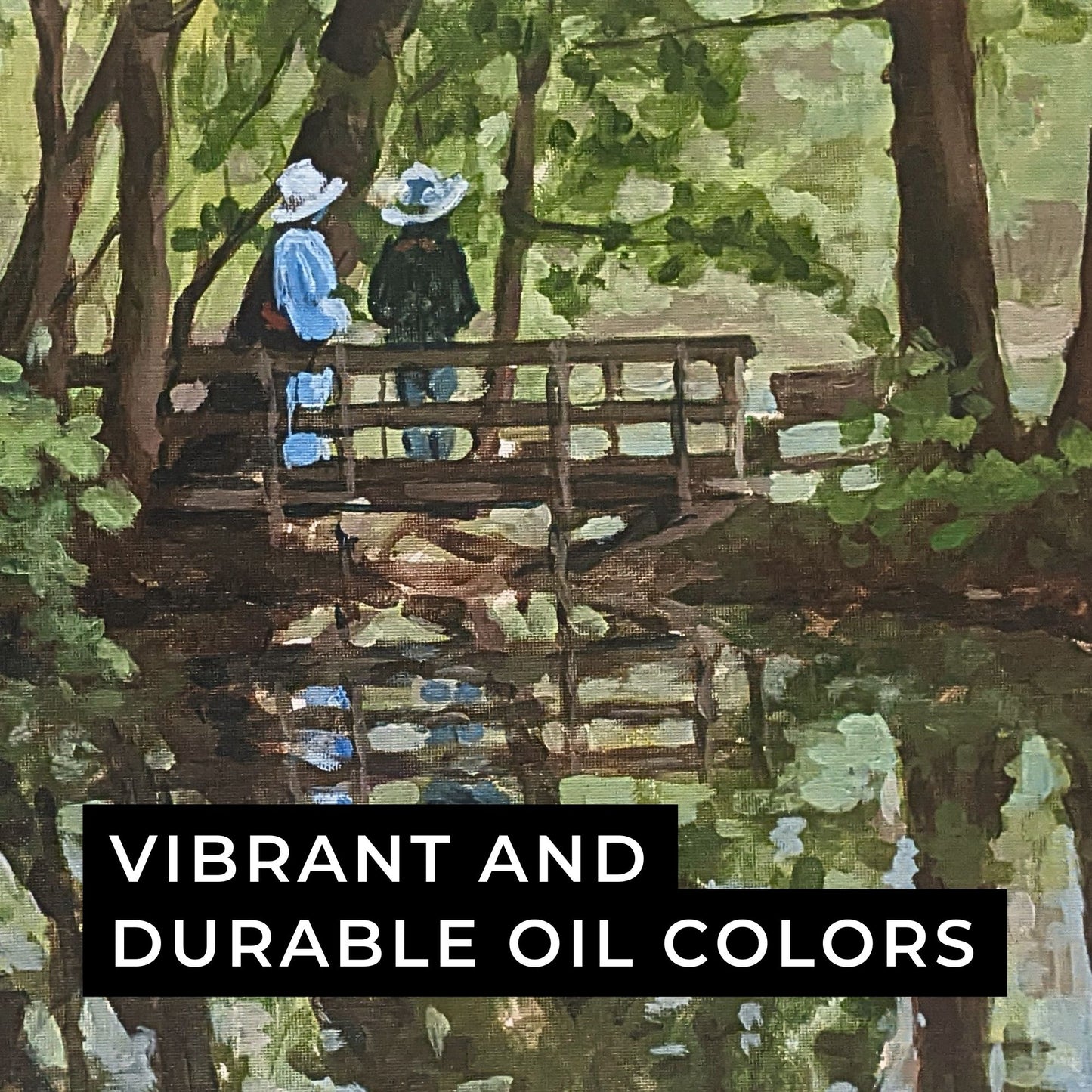 I Like Monet - Original Oil Painting