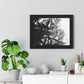 A Structure That Cannot Extinguish the Light - Framed Poster Print, Wall Art, Charcoal, Abstract Black and White Decor