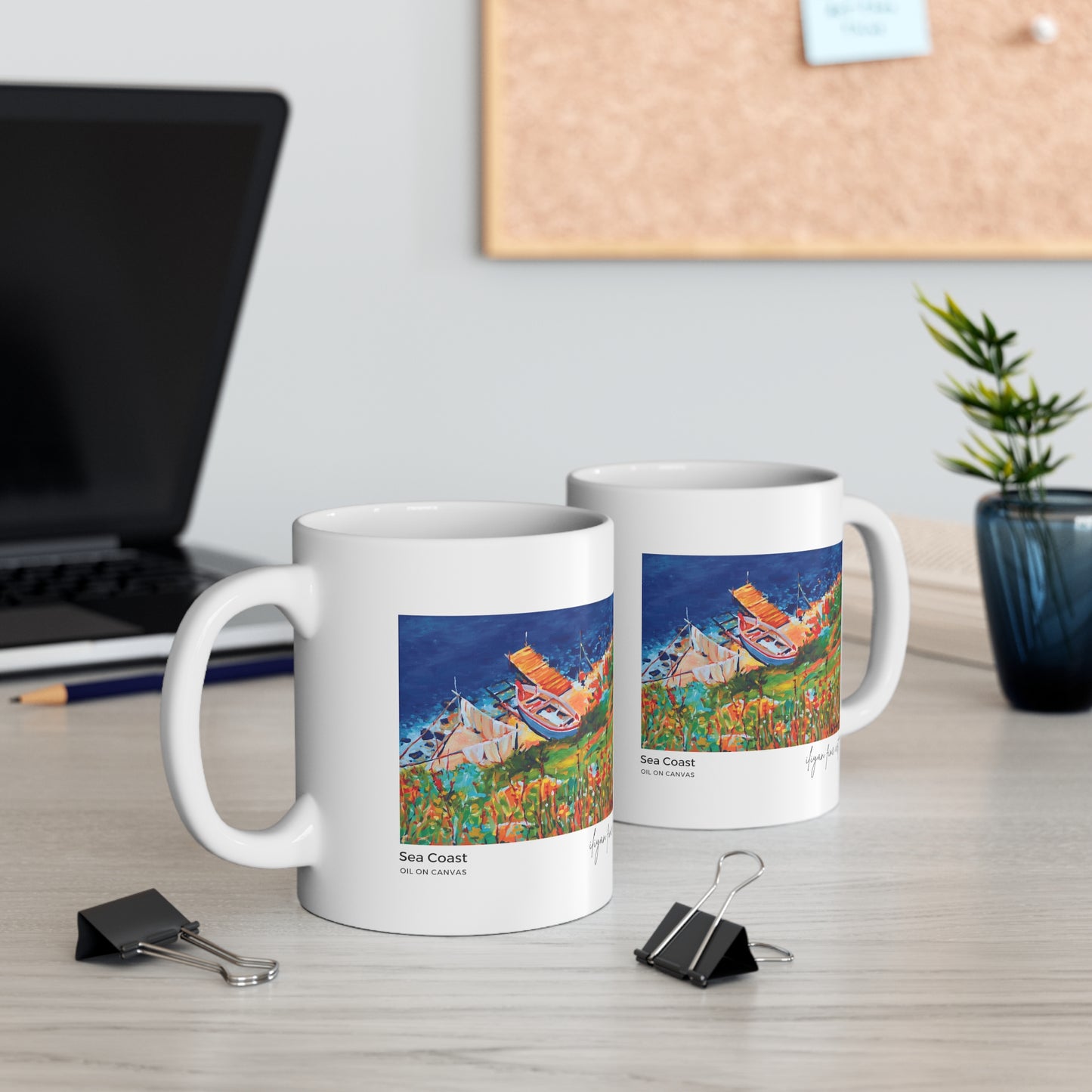 Ceramic Mug 11oz - Sea Coast