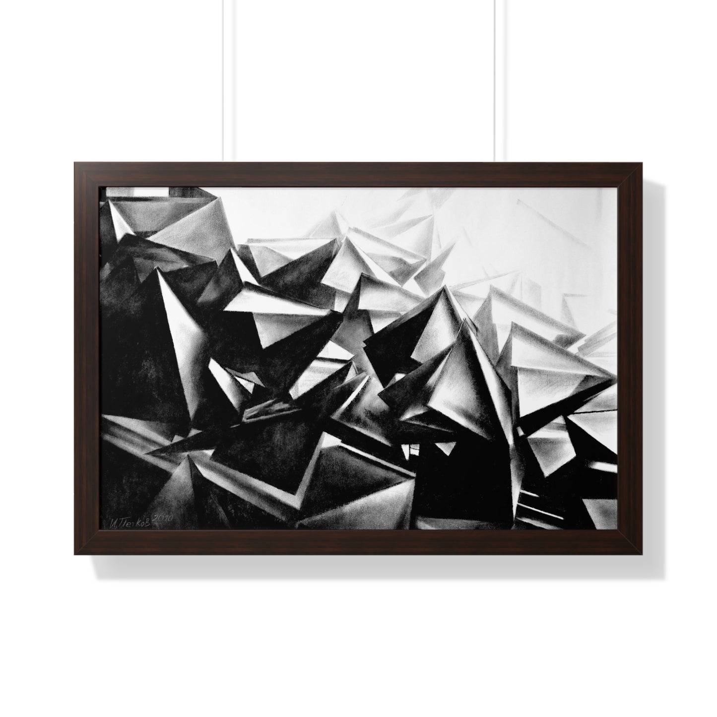 Fallen Structure - Framed Poster Print