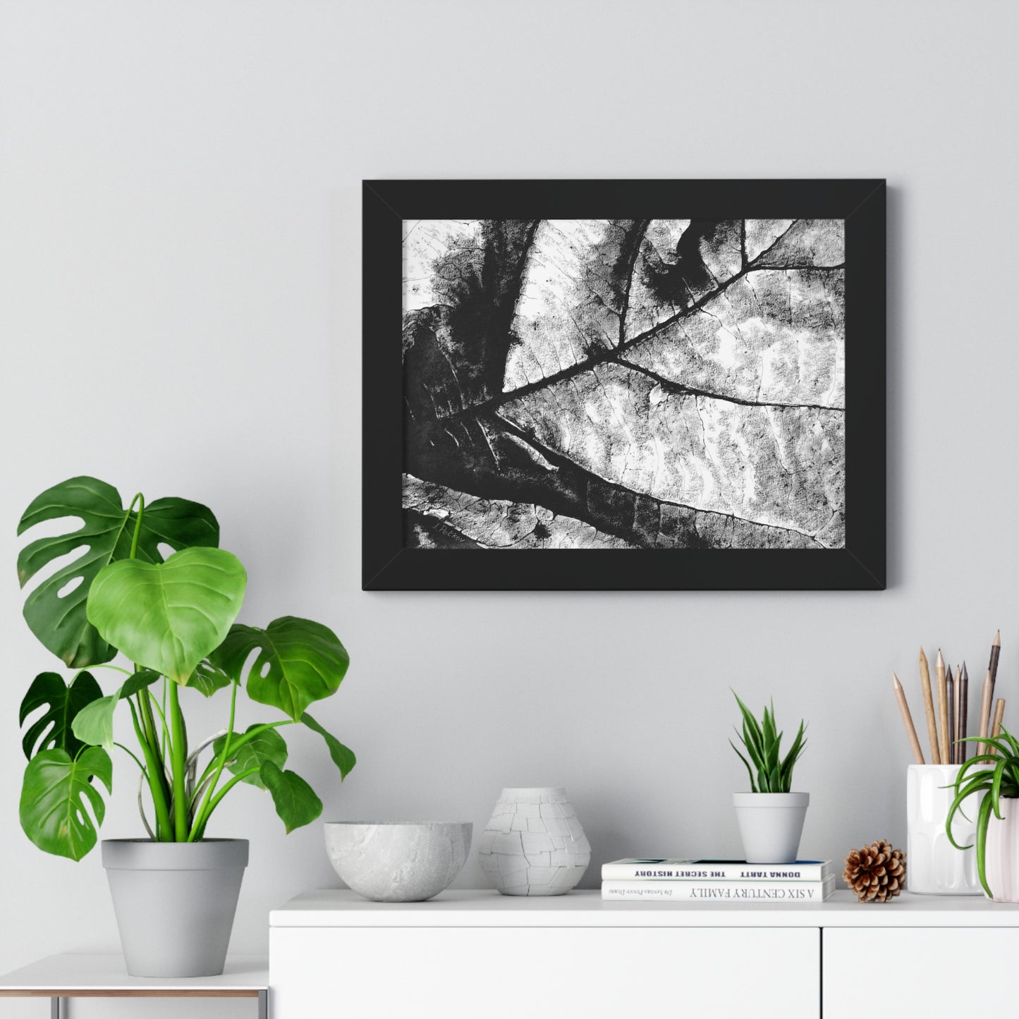 Living Structure I - Framed Poster Print