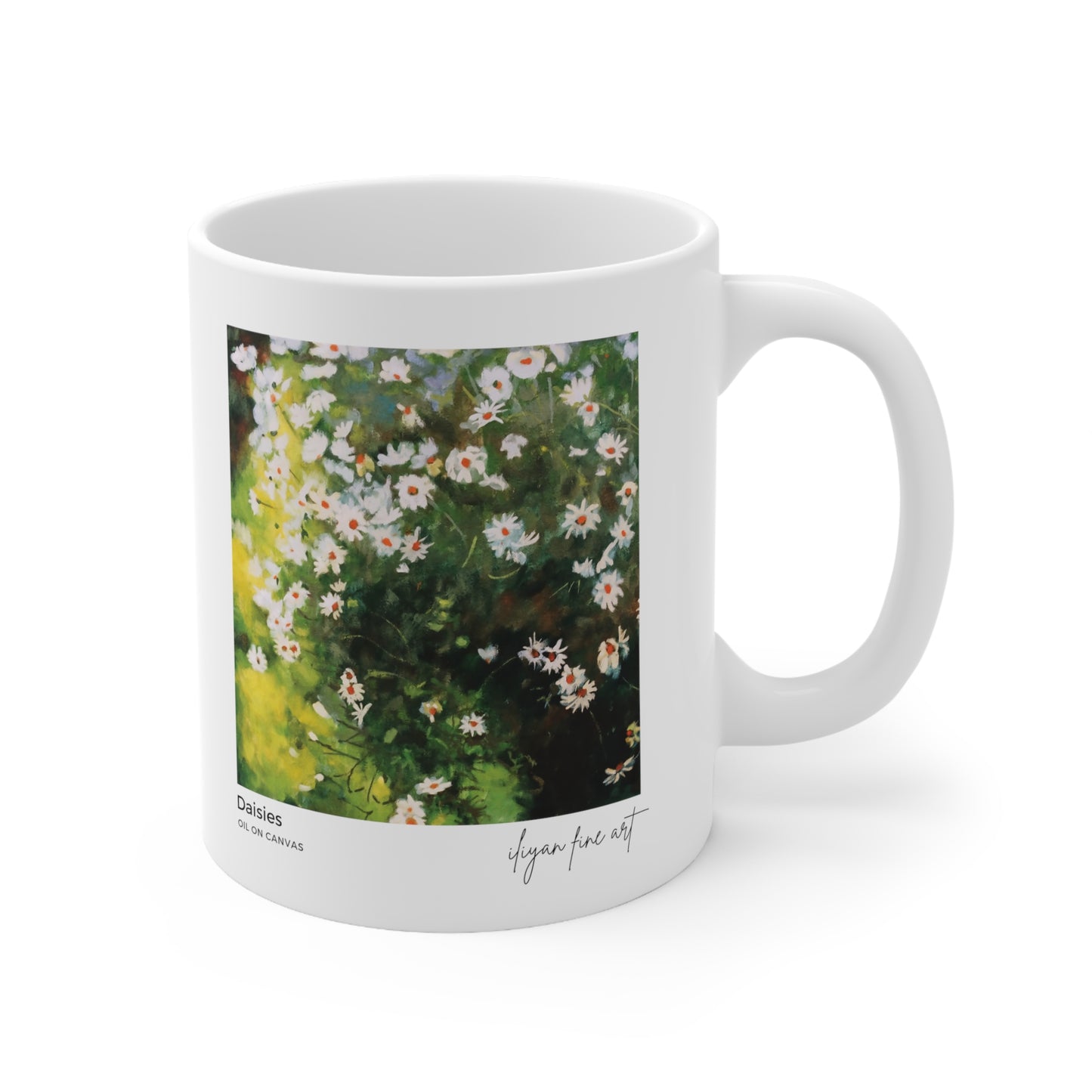 Ceramic Mug 11oz - Daisies