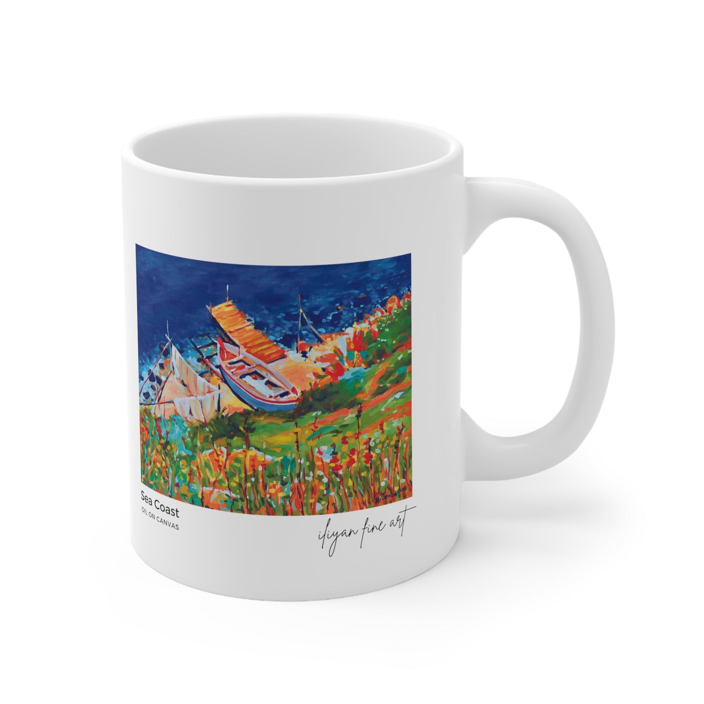 Ceramic Mug 11oz - Sea Coast