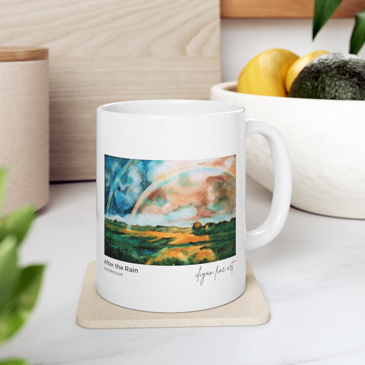 Ceramic Mug 11oz - Rainbow After the Rain