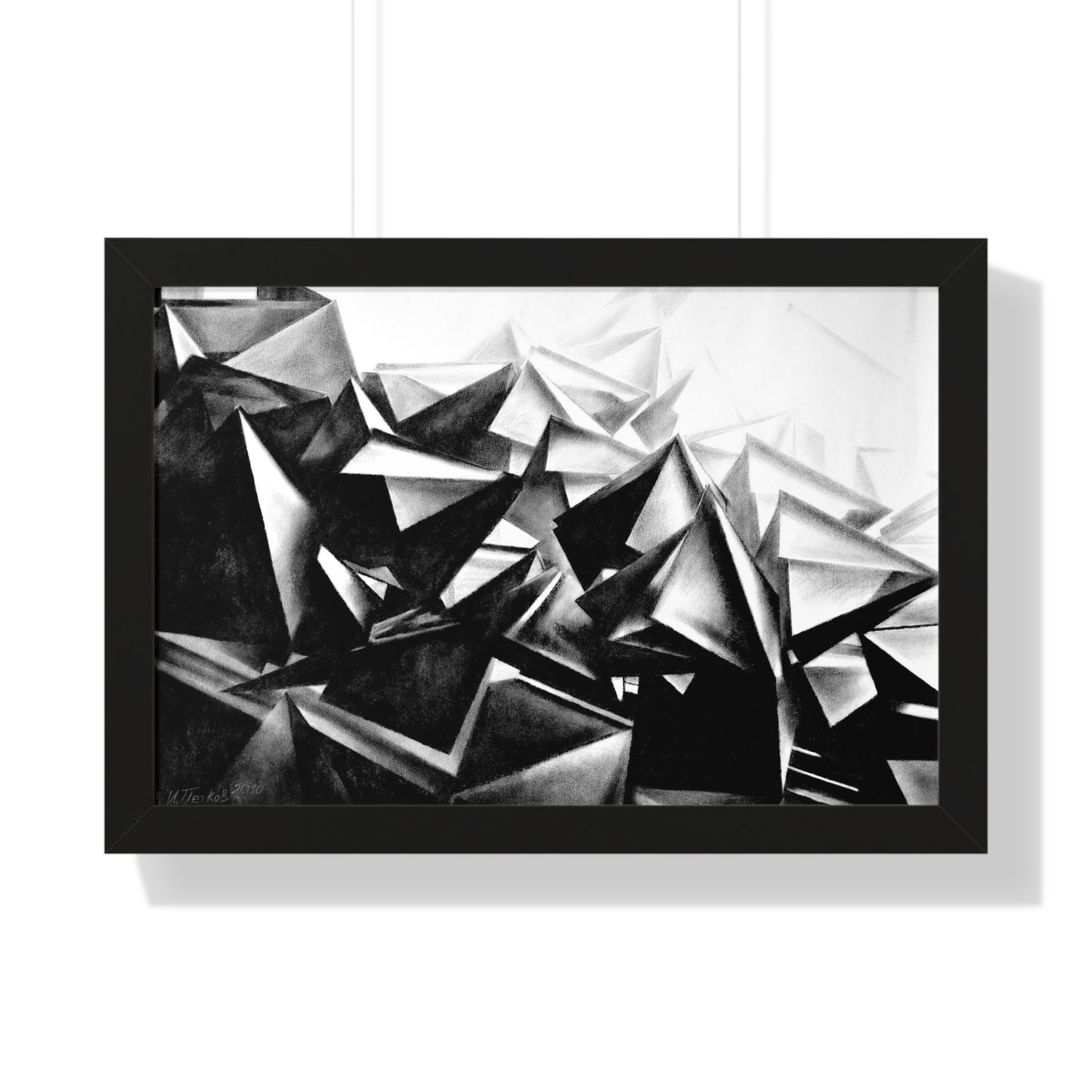 Fallen Structure - Framed Poster Print