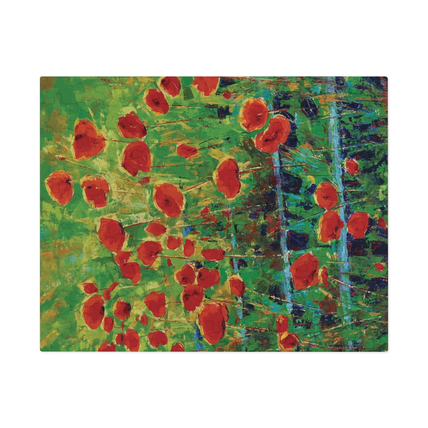 Jigsaw Puzzle - Poppies and Traverses I