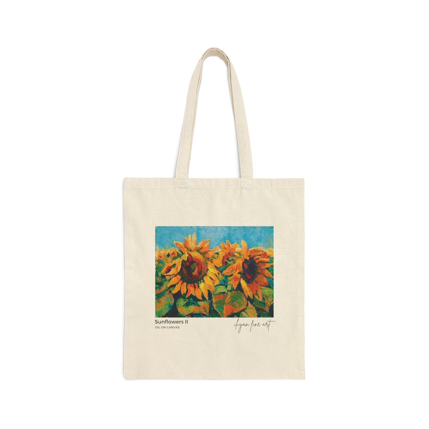 Canvas Tote Bag - Sunflowers