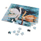 Jigsaw Puzzle - Swans on Lake with Reflections