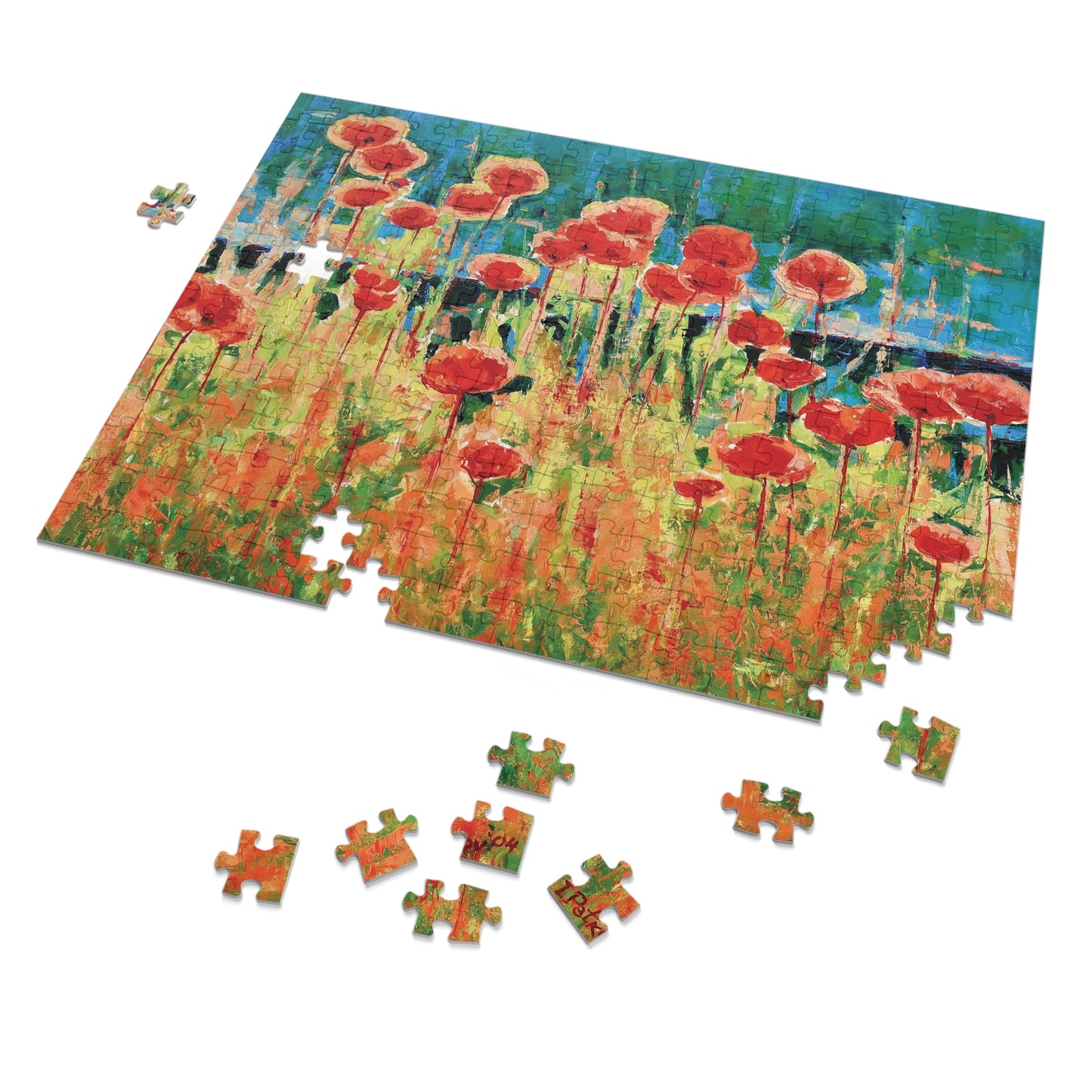 Jigsaw Puzzle - Poppies and Traverses II