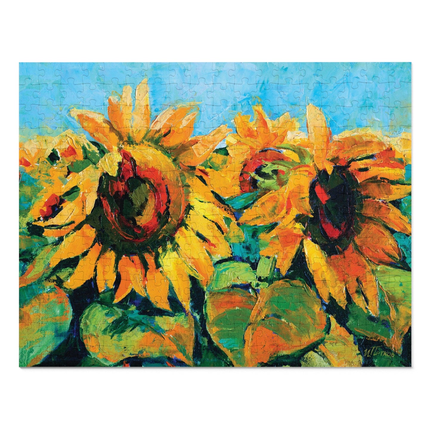 Jigsaw Puzzle - Sunflowers II