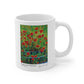 Ceramic Mug 11oz - Poppies and Traverses I