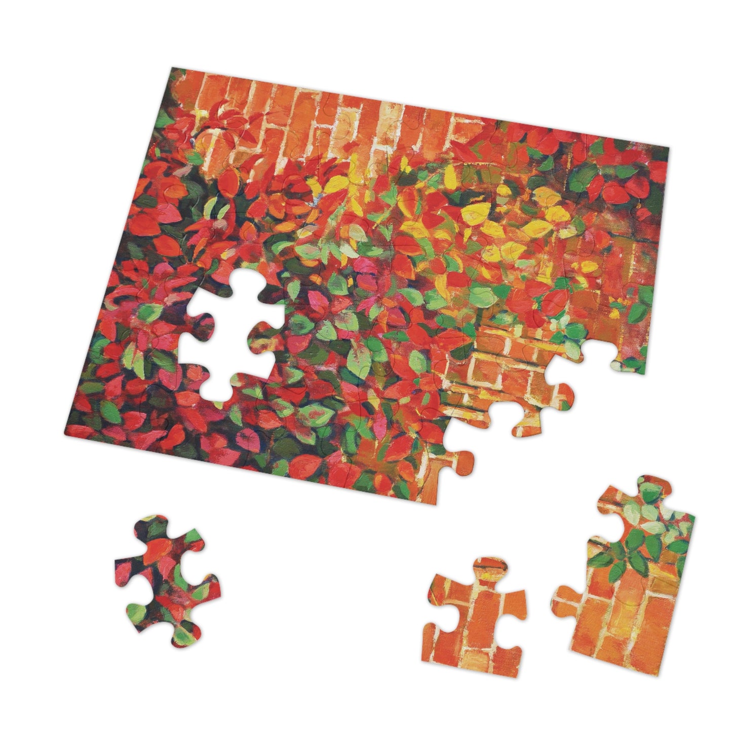 Jigsaw Puzzle - Impression on the Wall