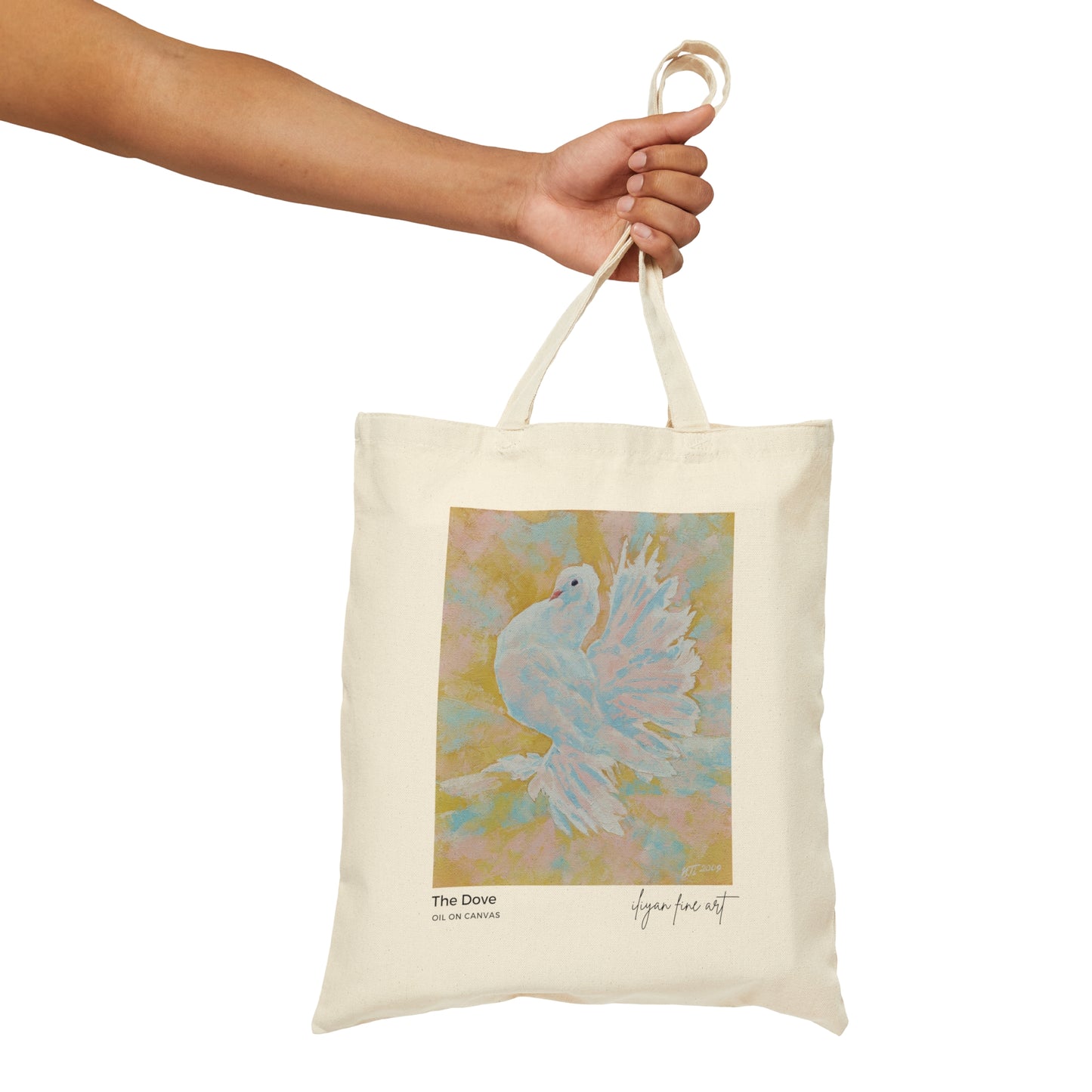 Canvas Tote Bag - The Dove