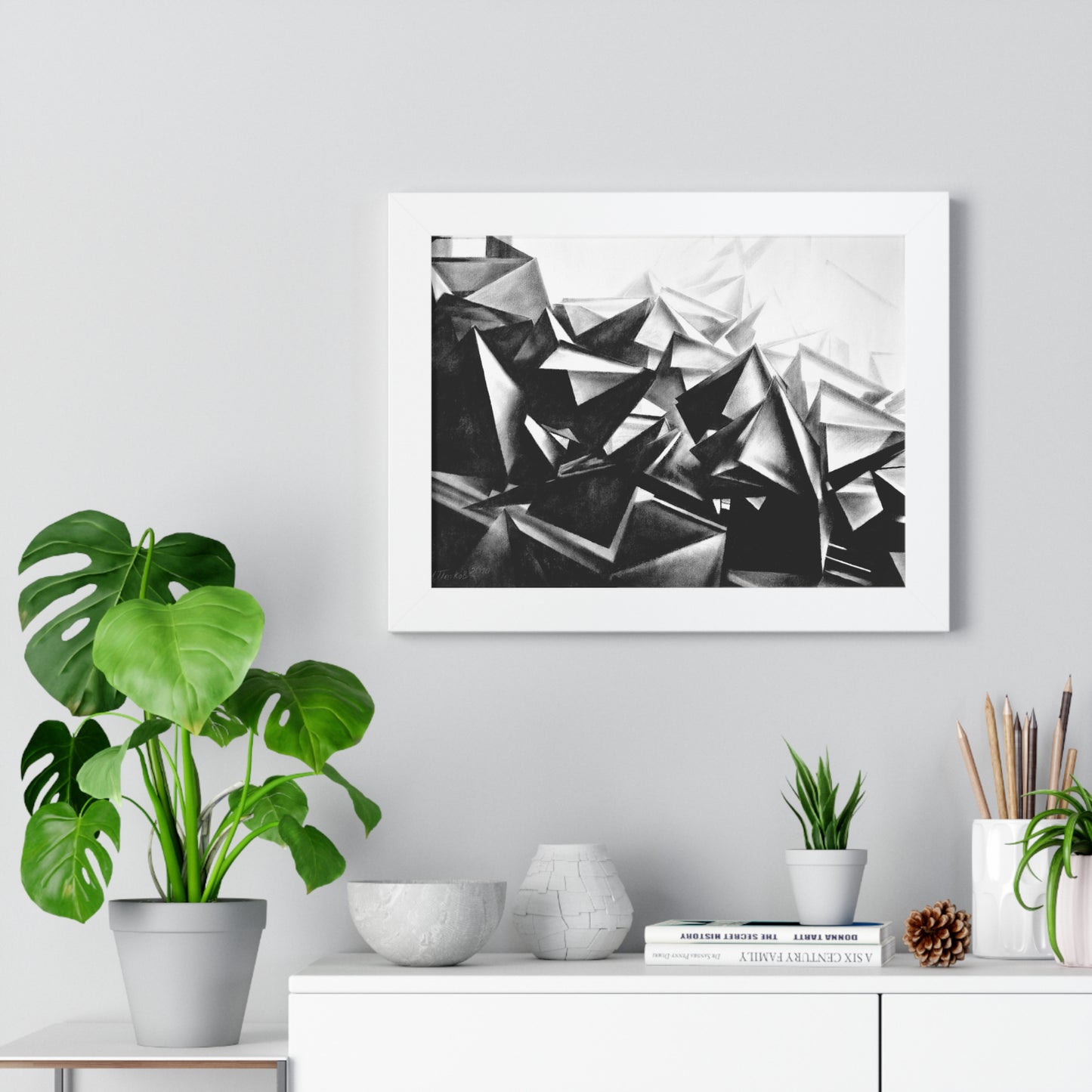 Fallen Structure - Framed Poster Print