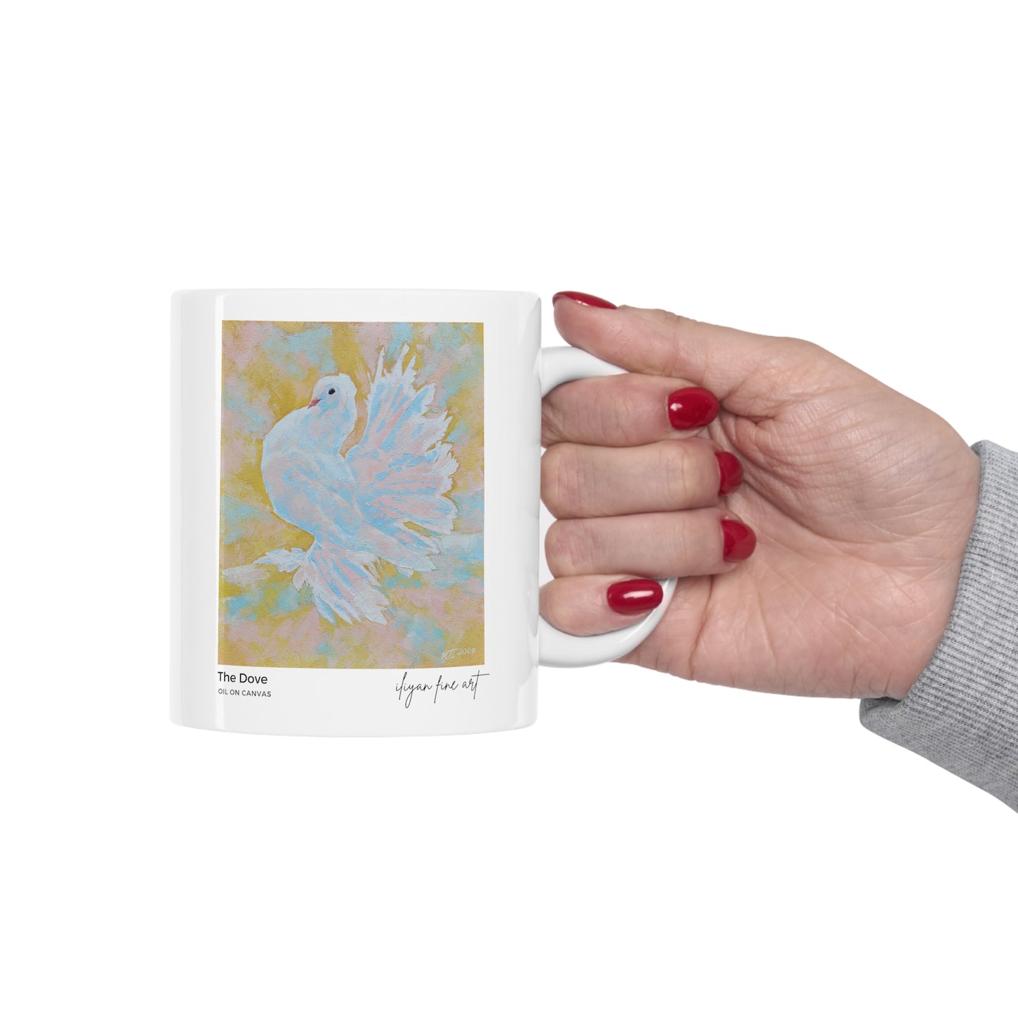 Ceramic Mug 11oz - The Dove