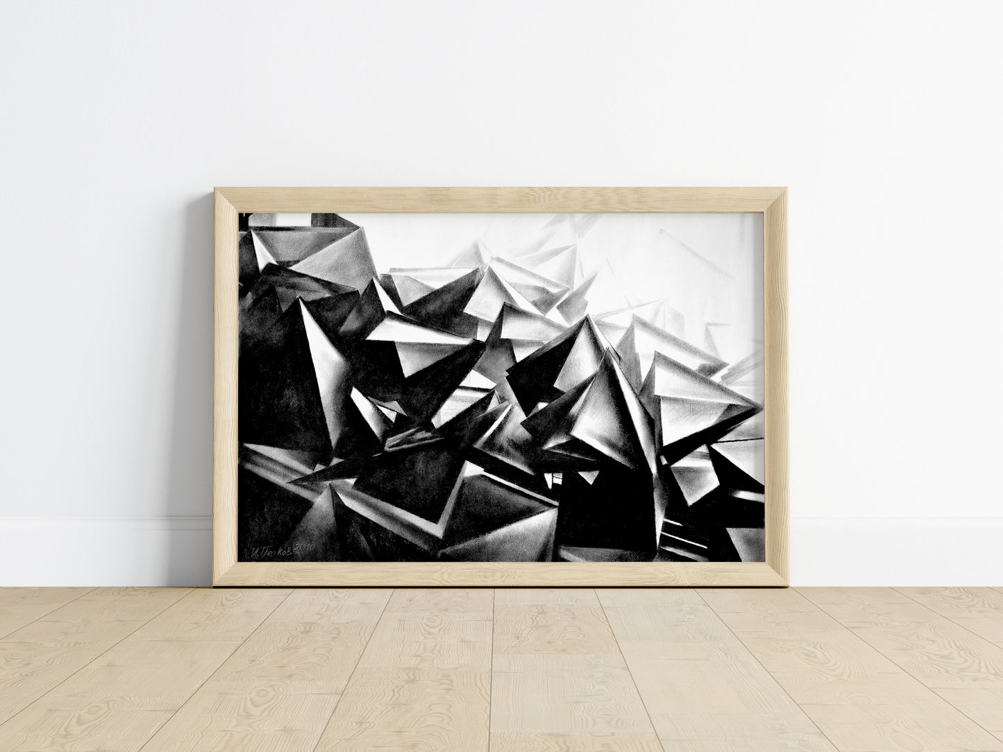 Fallen Structure - Unframed Satin Poster Print