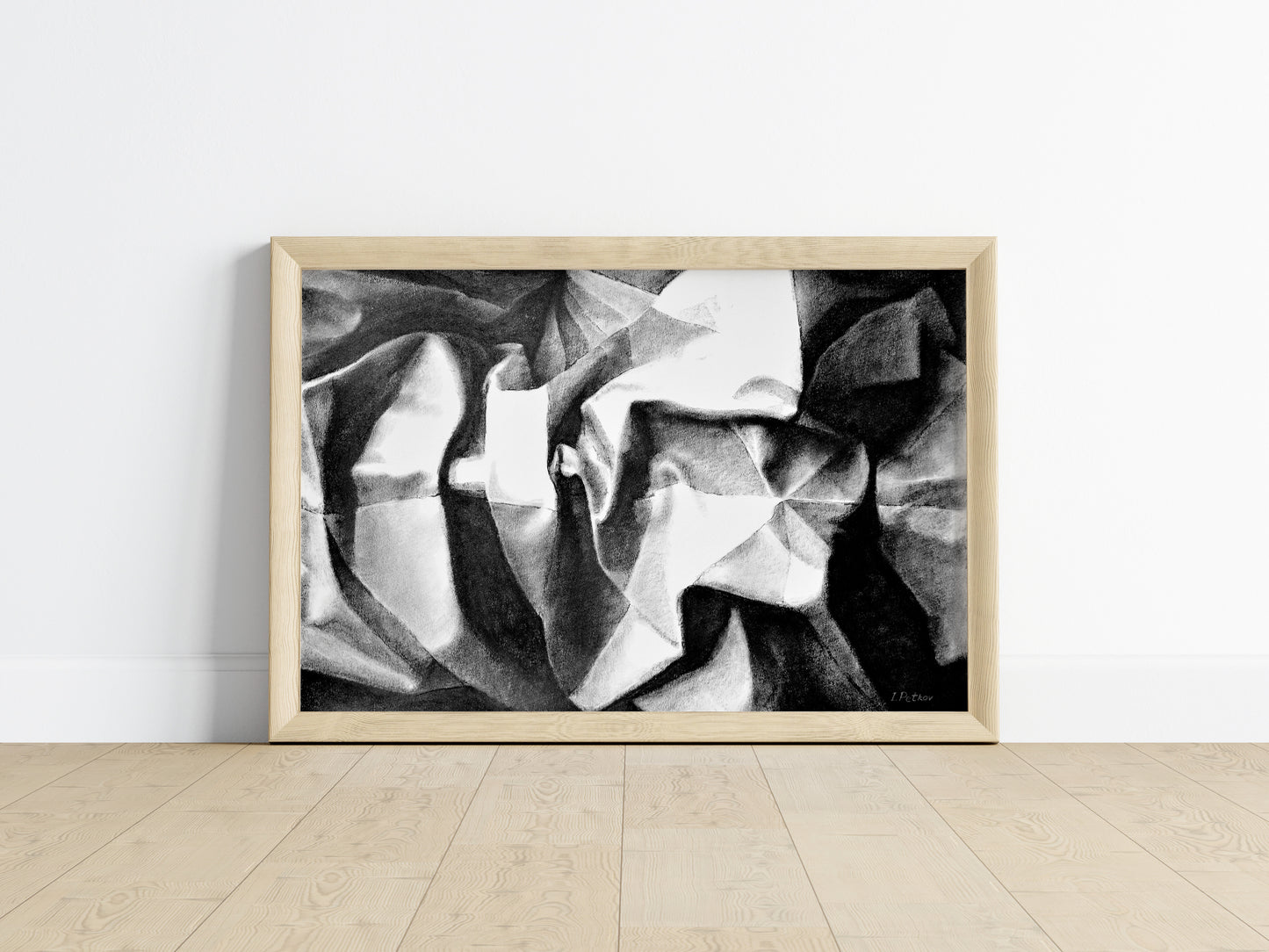 Folding Structure II - Unframed Satin Poster Print