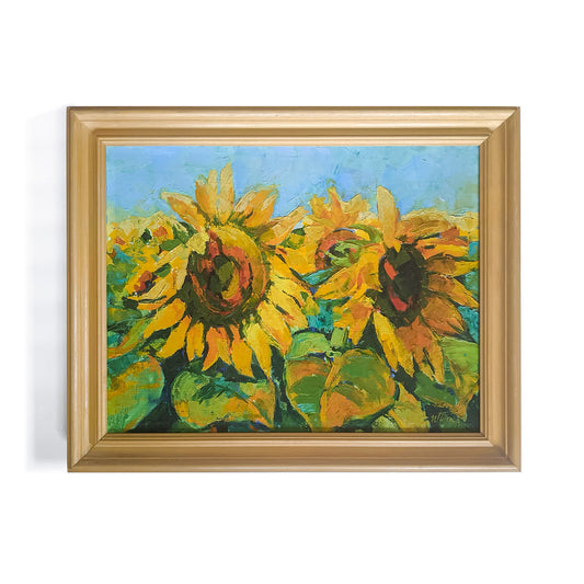 Sunflowers II - Original Oil Painting