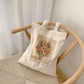 Canvas Tote Bag - Roses