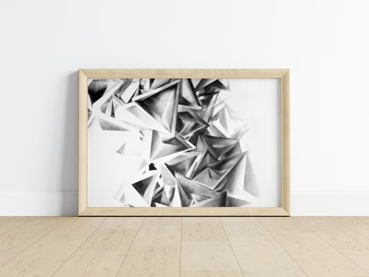 Whirlstructure II - Unframed Satin Poster Print