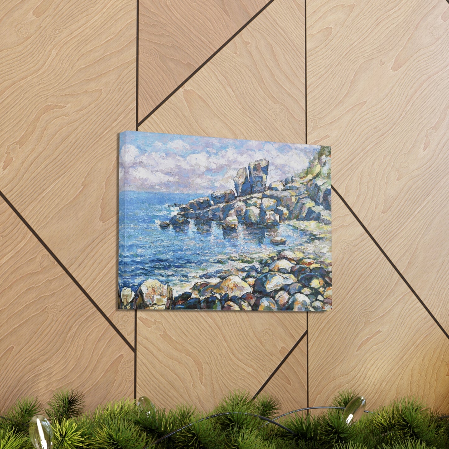 Rocky Coast - Canvas Print