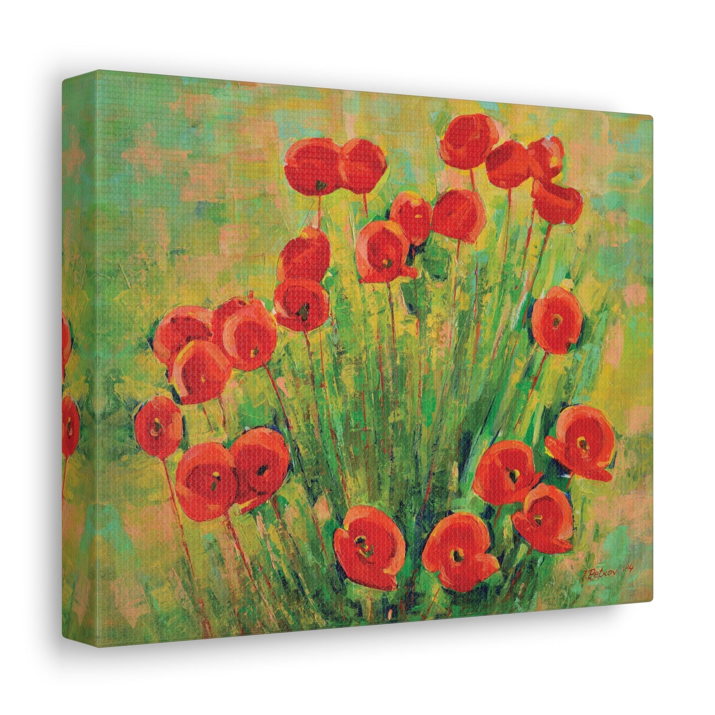 Poppies - Floral Canvas Print