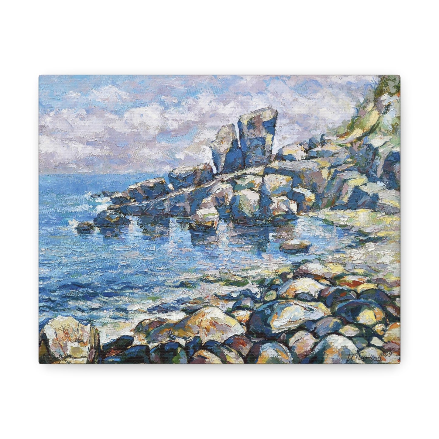 Rocky Coast - Canvas Print