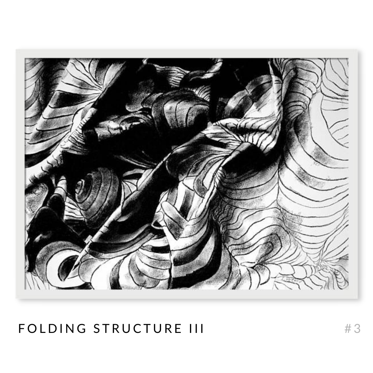 The Structures - Complete Art Series - Set of 17 Black and White Artworks