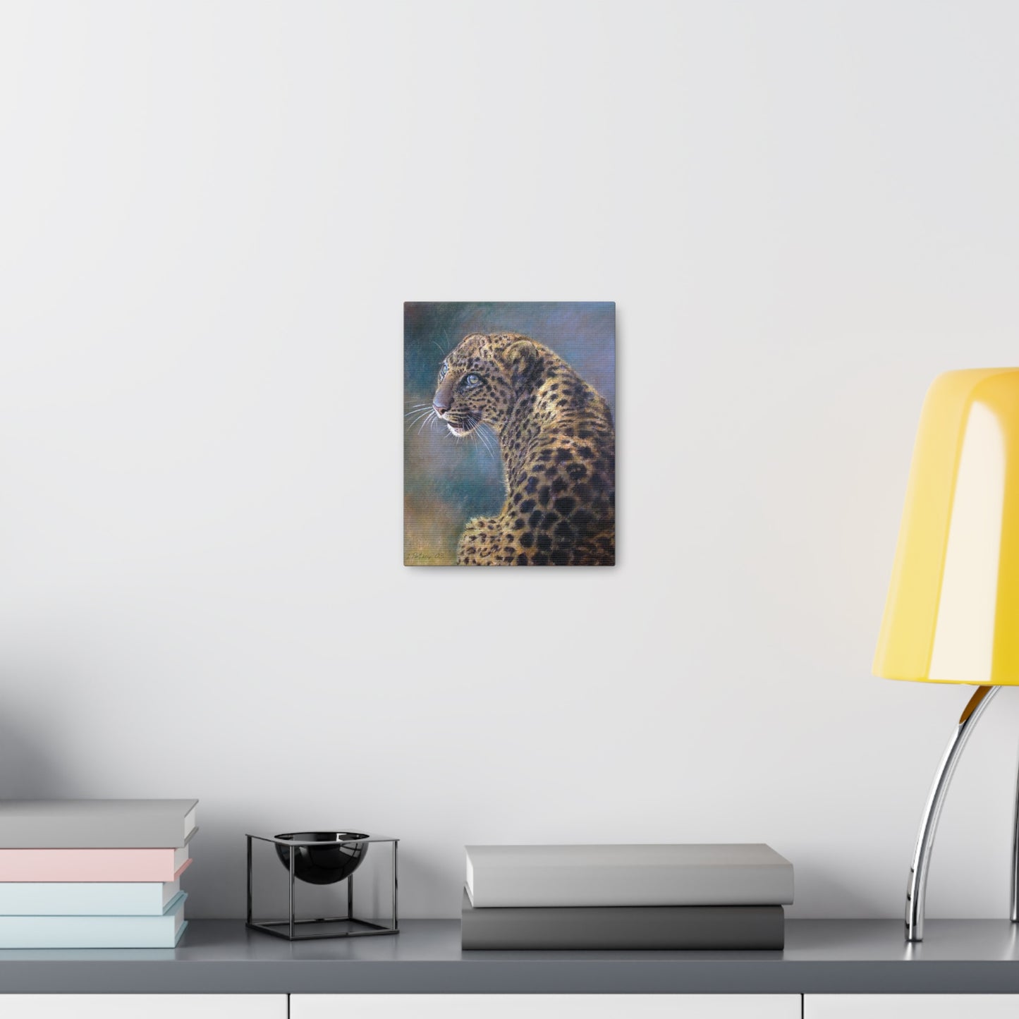 Leopard Portrait - Canvas Print