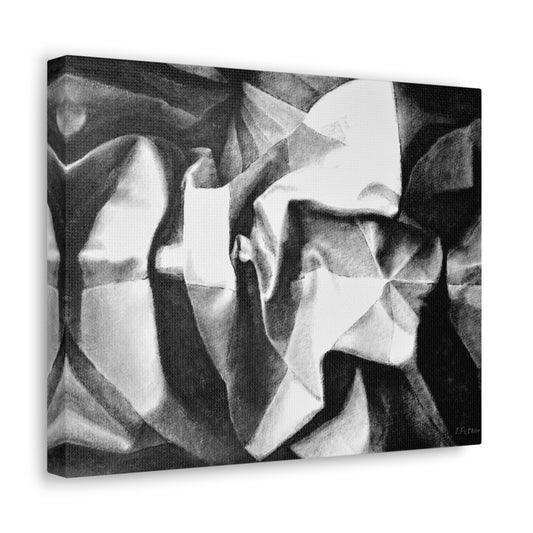 Folding Structure II - Canvas Print