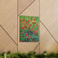 Poppies and Traverses I - Canvas Print