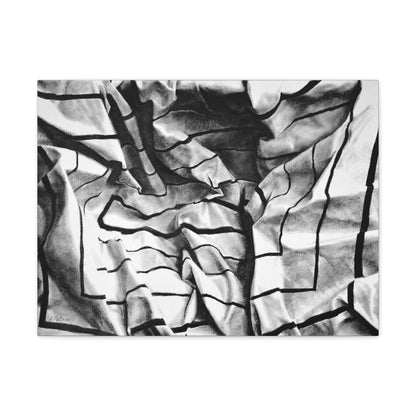 Folding Structure I - Canvas Print