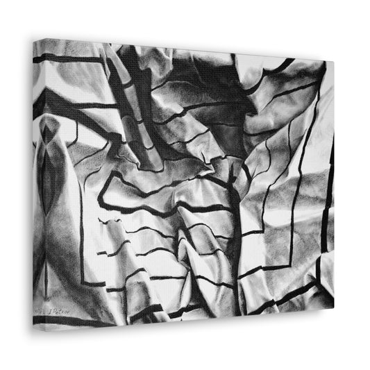 Folding Structure I - Canvas Print