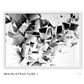 The Structures - Complete Art Series - Set of 17 Black and White Artworks