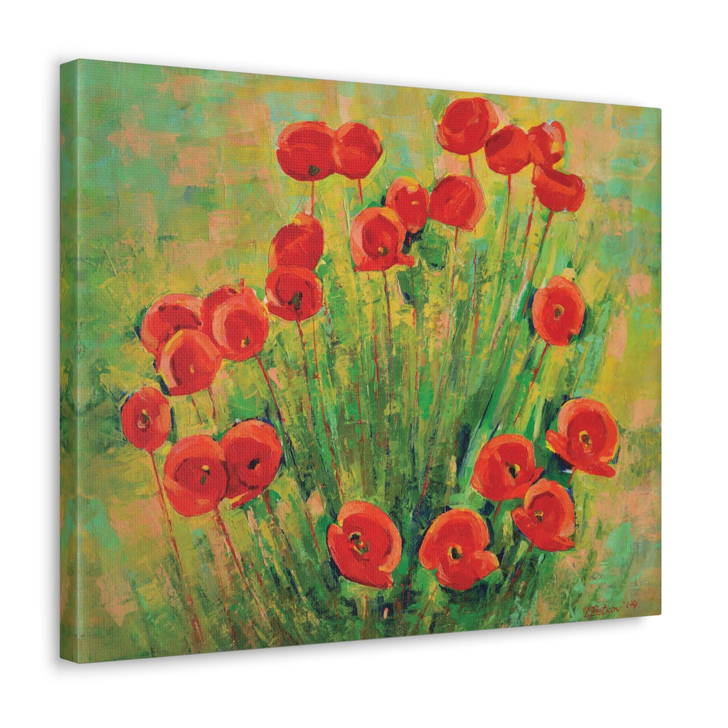 Poppies - Floral Canvas Print