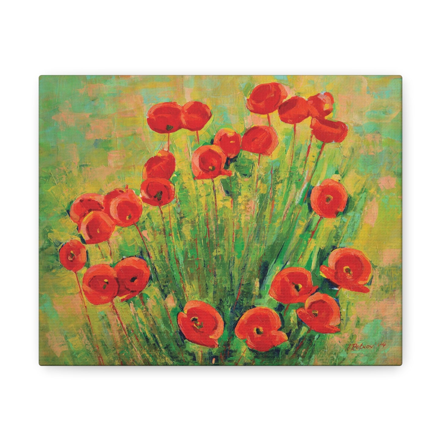 Poppies - Floral Canvas Print