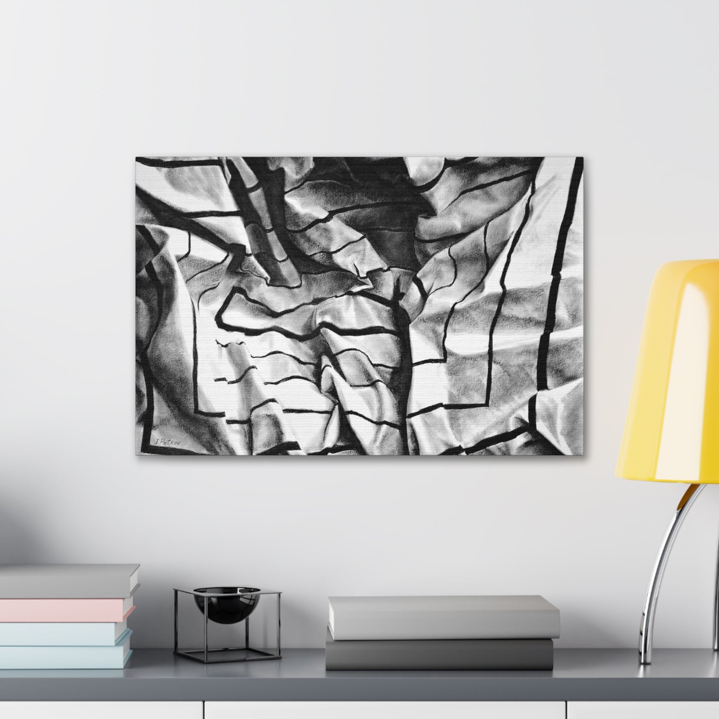 Folding Structure I - Canvas Print