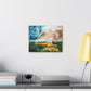 After the Rain - Rainy Landscape Canvas Print