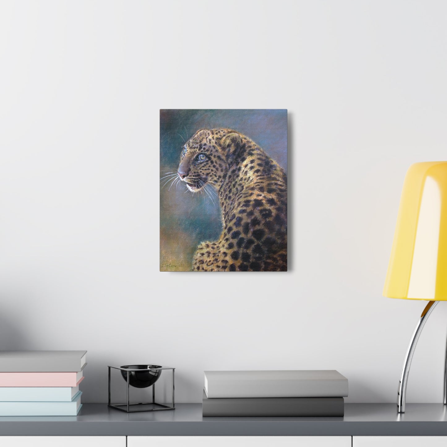 Leopard Portrait - Canvas Print