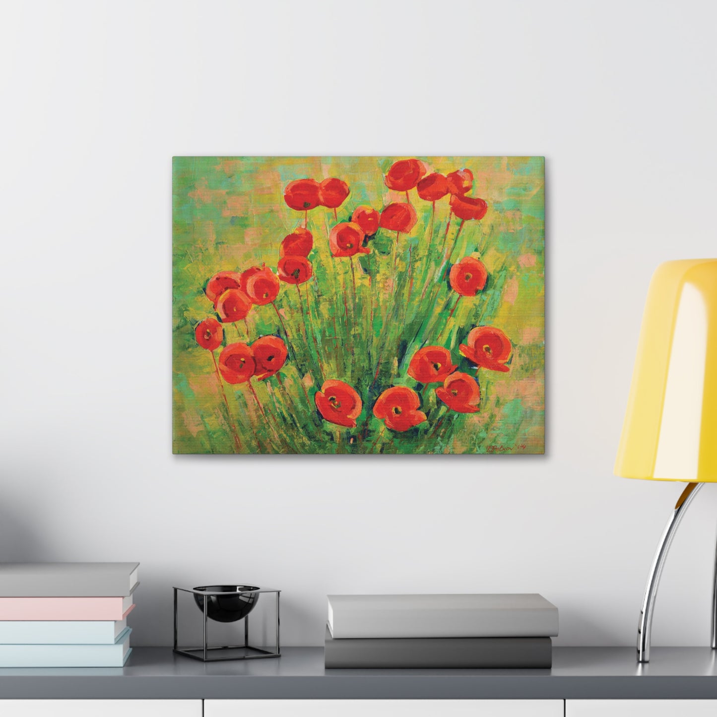 Poppies - Floral Canvas Print