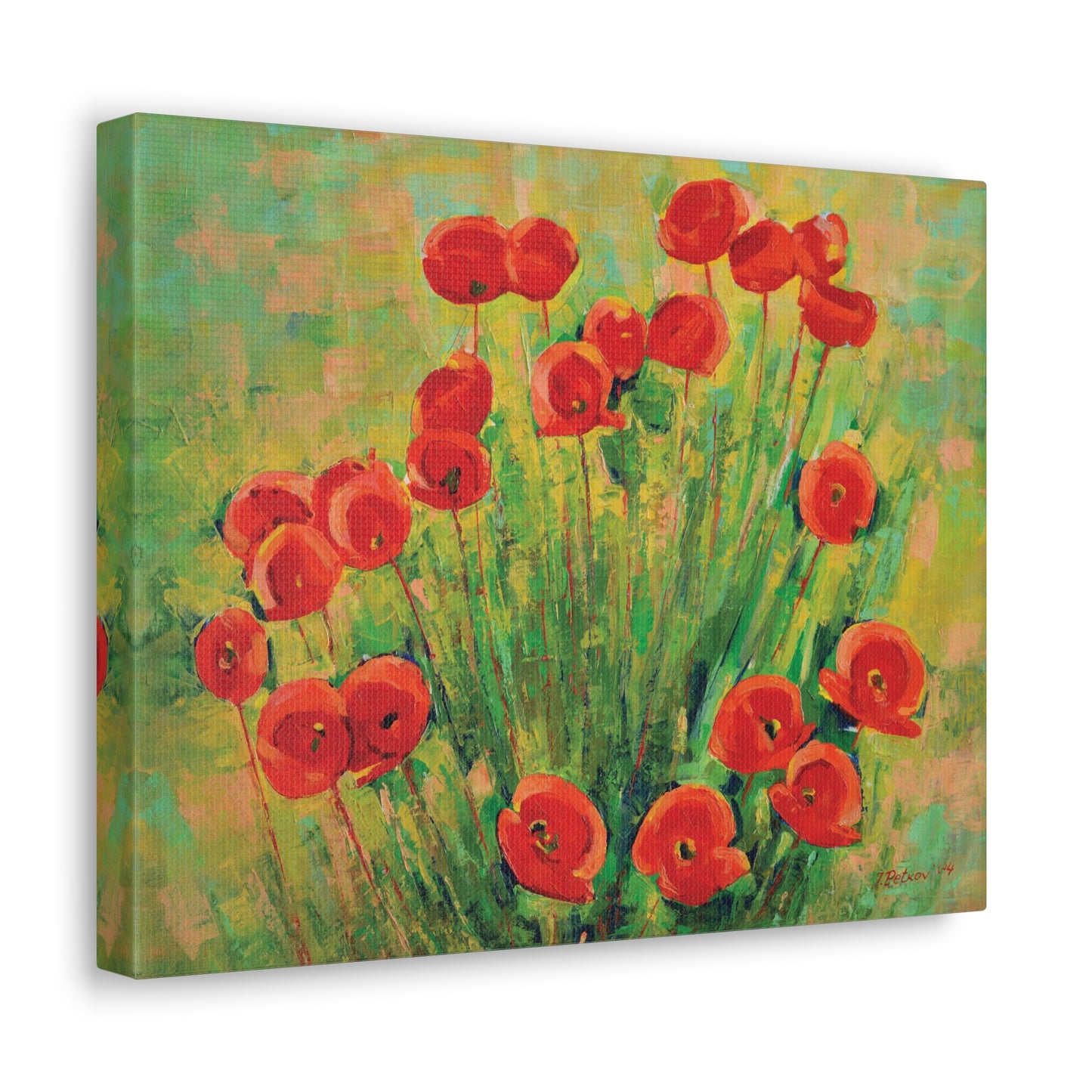 Poppies - Floral Canvas Print