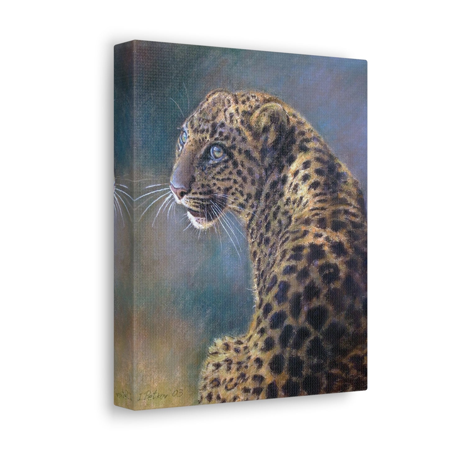 Leopard Portrait - Canvas Print