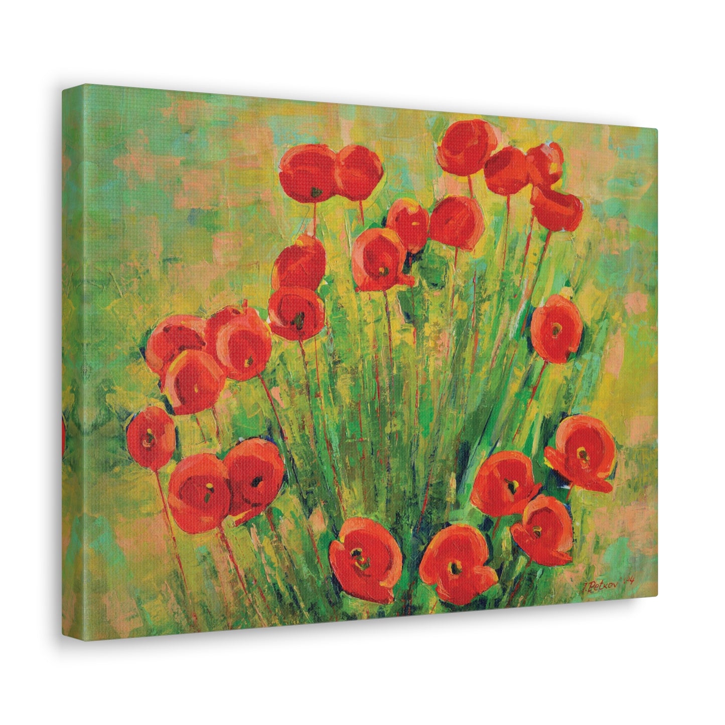 Poppies - Floral Canvas Print